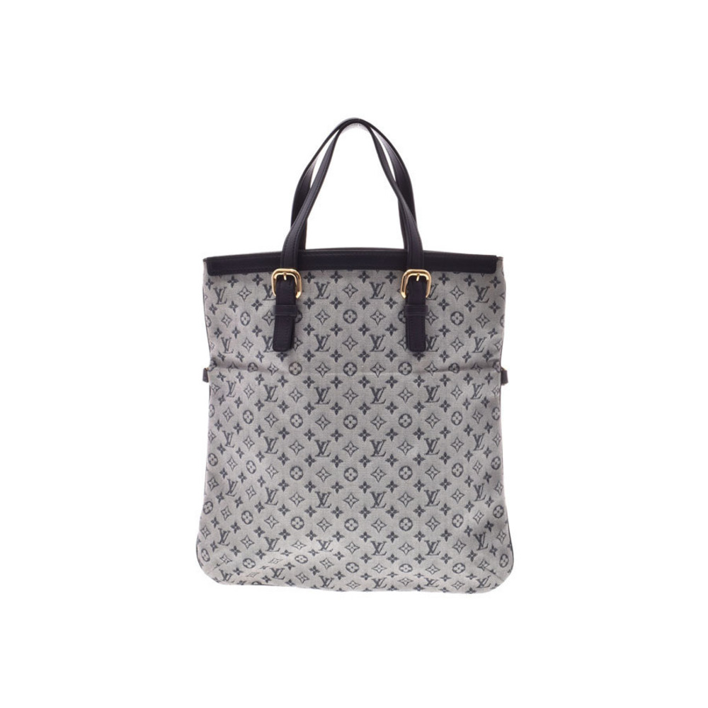 Louis Vuitton Monogram Strap Francoise Mini Bag Blue